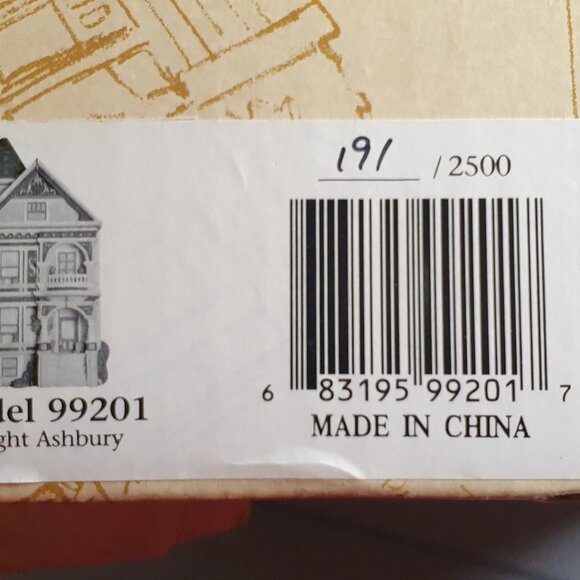 Brian Baker Collection Haight Ashbury Model 99201 Deja Vu In Original Box - Picture 9 of 10